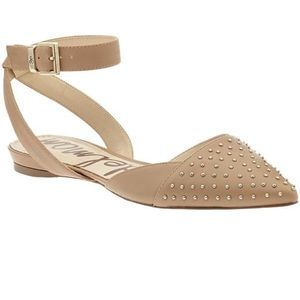 Sam Edelman Brina ankle strap studded flats